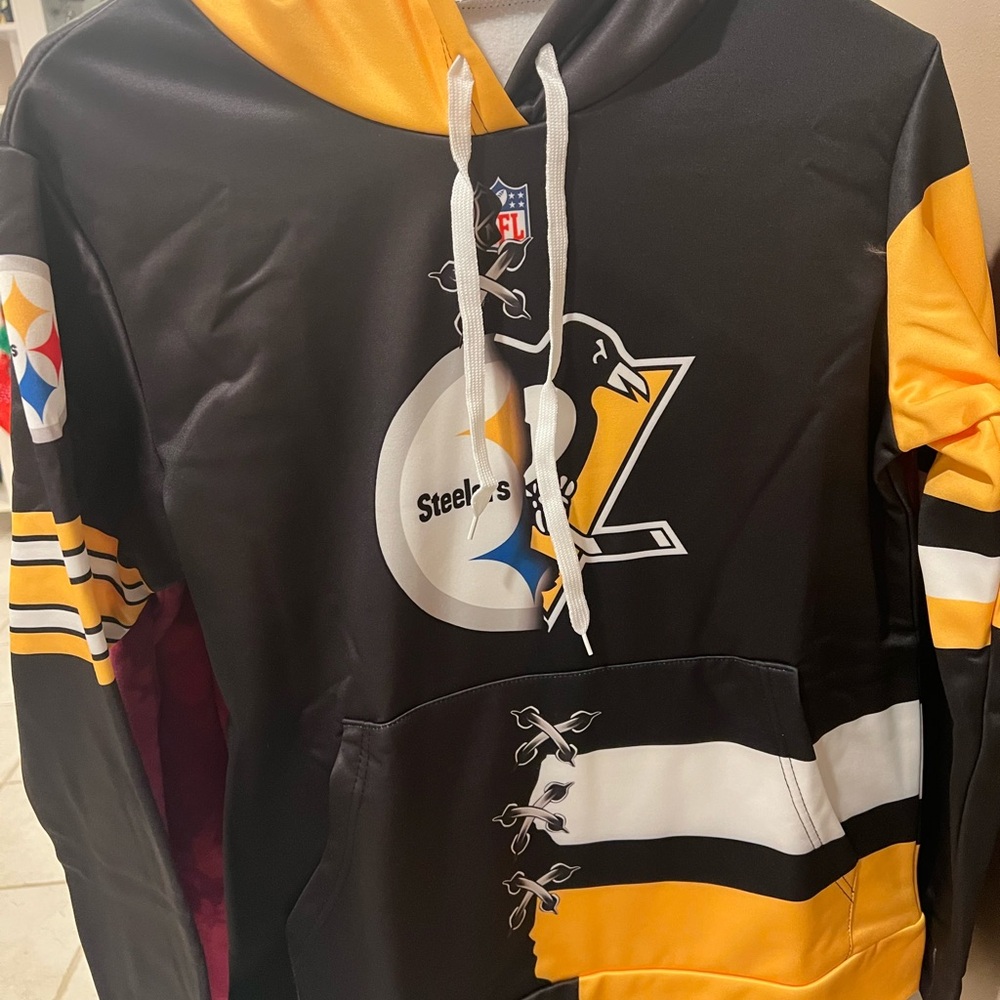 Black and Yellow NFL Hoodie